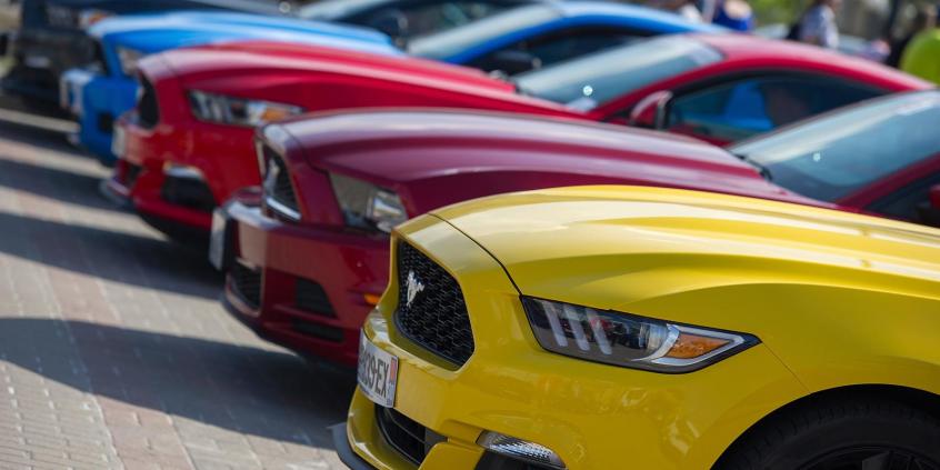 350 Fordów Mustangów w jednym miejscu!