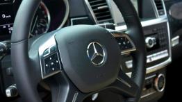 Mercedes Klasa M 2012 w Krynicy-Zdroju - kierownica