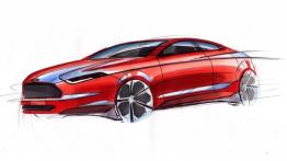Ford Mondeo V Liftback - szkic auta