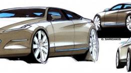 Ford Mondeo V Liftback - szkic auta