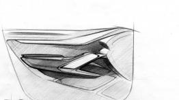 Ford Mondeo V Liftback - szkic wnętrza