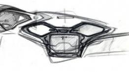 Ford Mondeo V Liftback - szkic wnętrza