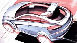 Mitsubishi Concept Sportback - szkic auta