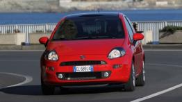 Fiat Punto 2012 - przód - reflektory włączone