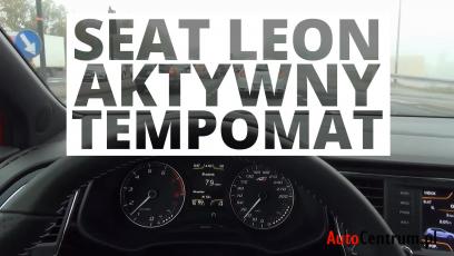 Seat Leon Cupra 280 - działanie aktywnego tempomatu 