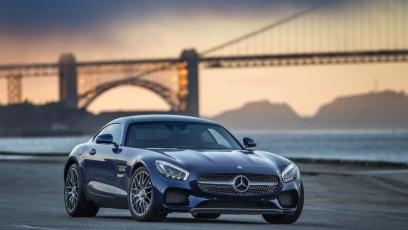 Mercedes-AMG GT S na kalifornijskich drogach