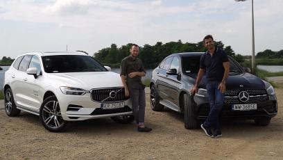 Volvo XC60 T8 vs Mercedes-Benz GLC 300e - jeśli nie wiadomo, o co chodzi, to chodzi o ekologię