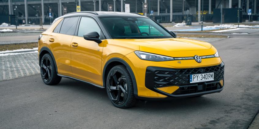 Volkswagen T-Roc 2026 R-Line 1.5 eTSI żółty