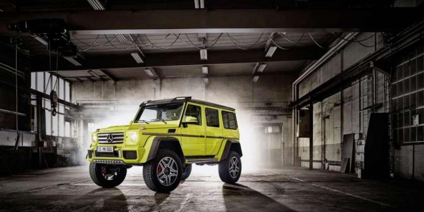 Mercedes G 500 4x4 - dla słonecznego patrolu?