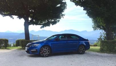#octavia #rs #skoda #austria #refuel #petrolstation #gas #mountains #gory