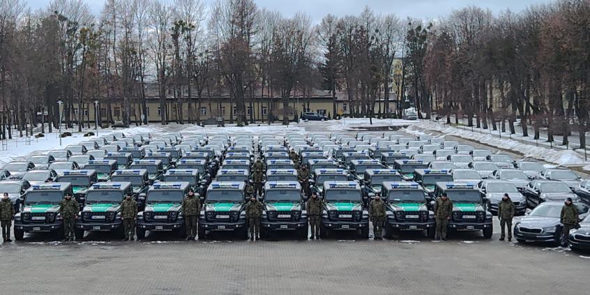 Jeepy, Cupry i Skody ruszają na granice. Straż Graniczna odebrała flotę wartą 31 milionów złotych