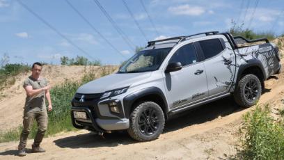 Mitsubishi L200 STARK - 3 blokady robią tu robotę!