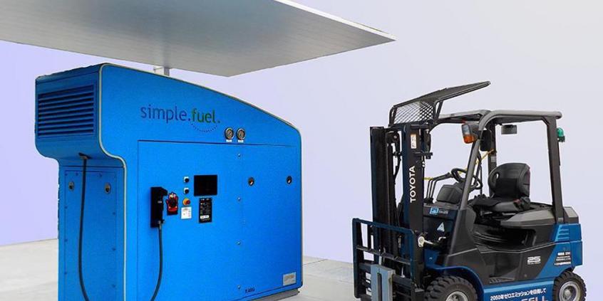 Toyota stworzyła stację wodoru, która sama wytworzy paliwo wodorowe