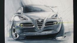 Alfa Romeo Kamal - szkic auta