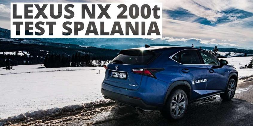 Lexus NX 200t 2.0 238 KM (AT) - pomiar spalania 