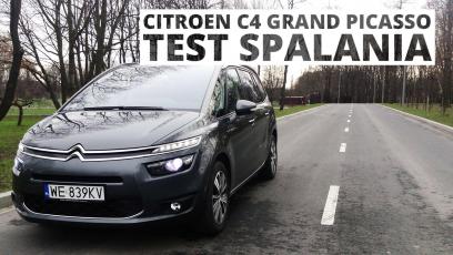 Citroen C4 Grand Picasso 2.0 HDi 150 KM (AT) - pomiar spalania 