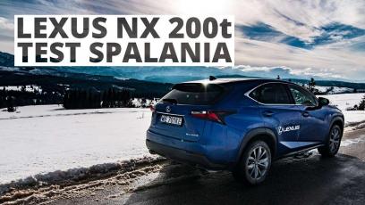 Lexus NX 200t 2.0 238 KM (AT) - pomiar spalania 