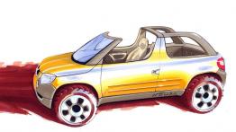 Skoda Yeti Lifestyle - szkic auta