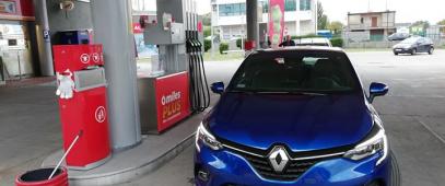 #Renault #Clio #tankowanie #CircleK, zdjęcie 1