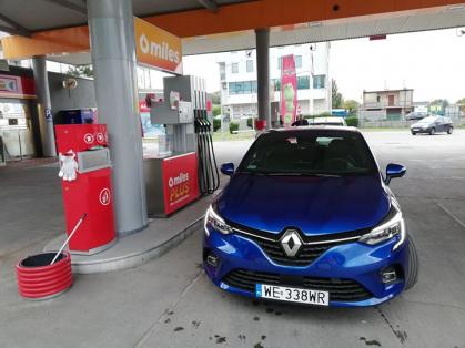 #Renault #Clio #tankowanie #CircleK
