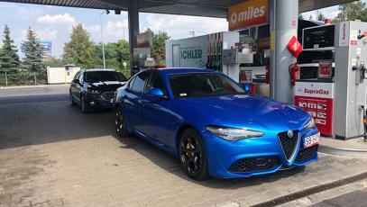 #AlfaRomeo #Giulia #Veloce #Ford #Mondeo #hybrid #tankowanie #CircleK