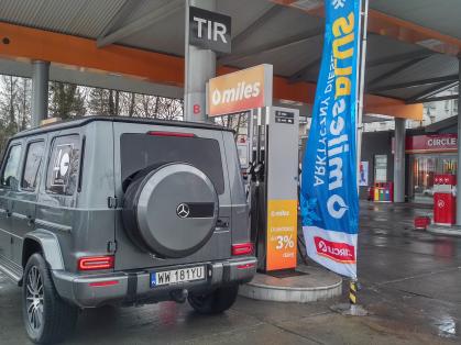 #Mercedes #KlasaG #tankowanie #CircleK