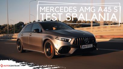 Mercedes-Benz AMG A45 S 4matic+ 2.0 421 KM (AT) - pomiar zużycia paliwa