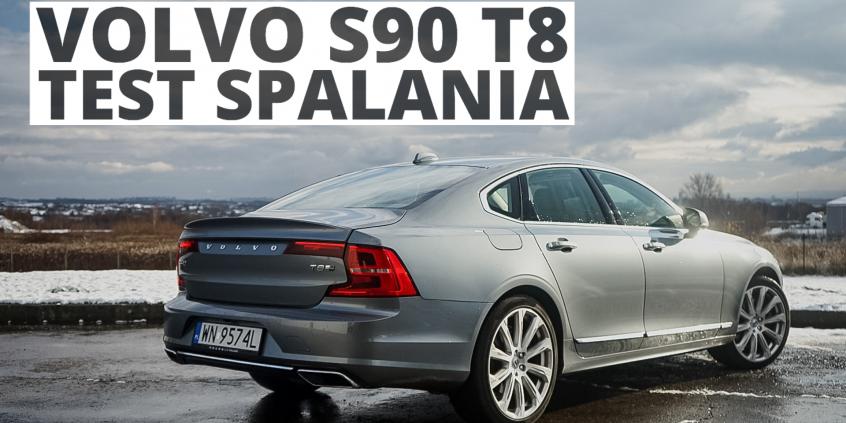 Volvo S90 2.0 T8 Twin Engine 390 KM (AT) - pomiar zużycia paliwa