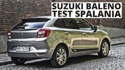 Suzuki Baleno 1.0 BoosterJet 110 KM (MT) - pomiar zużycia paliwa