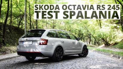 Skoda Octavia RS 245 Kombi 2.0 TSI 245 KM (AT) - pomiar zużycia paliwa