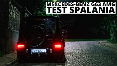Mercedes-Benz G63 AMG 4.0 V8 585 KM (AT) - pomiar zużycia paliwa