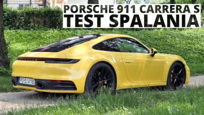 Porsche 911 Carrera S 3.0 450 KM (AT) - pomiar zużycia paliwa