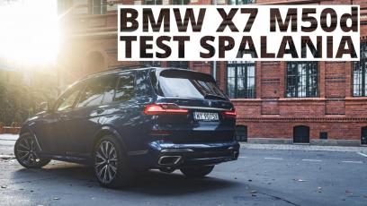 BMW X7 M50d 3.0 Diesel 400 KM (AT) - pomiar zużycia paliwa