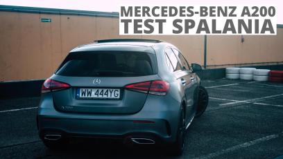 Mercedes-Benz A200 1.3 163 KM (AT) - pomiar zużycia paliwa