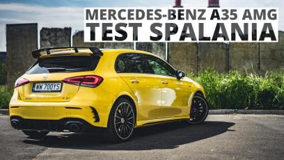 Mercedes-Benz A35 AMG 2.0 306 KM (AT) - pomiar zużycia paliwa