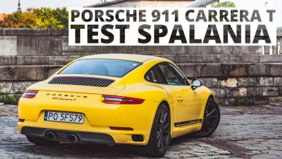 Porsche 911 Carrera T 3.0 370 KM (AT) - pomiar zużycia paliwa