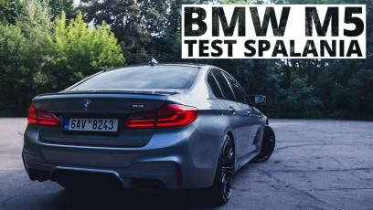 BMW M5 4.4 V8 600 KM (AT) - pomiar zużycia paliwa