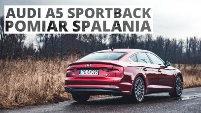 Audi A5 Sportback 2.0 TDI 190 KM (AT) - pomiar zużycia paliwa