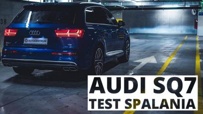 Audi SQ7 4.0 TDI 435 KM (AT) - pomiar zużycia paliwa