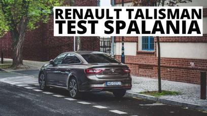 Renault Talisman 1.6 Energy TCe 200 KM (AT) - pomiar zużycia paliwa 
