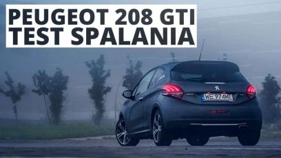 Peugeot 208 GTi 1.6 e-THP 208 KM (MT) - pomiar zużycia paliwa