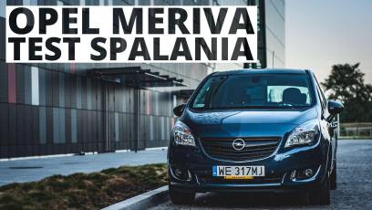 Opel Meriva 1.4 LPG Turbo 120 KM (MT) - pomiar zużycia paliwa