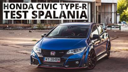 Honda Civic Type-R 2.0 310 KM (MT) - pomiar zużycia paliwa