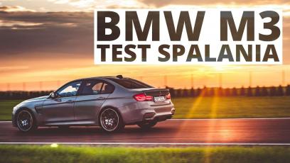 BMW M3 Competition 3.0 450 KM (AT) - pomiar zużycia paliwa