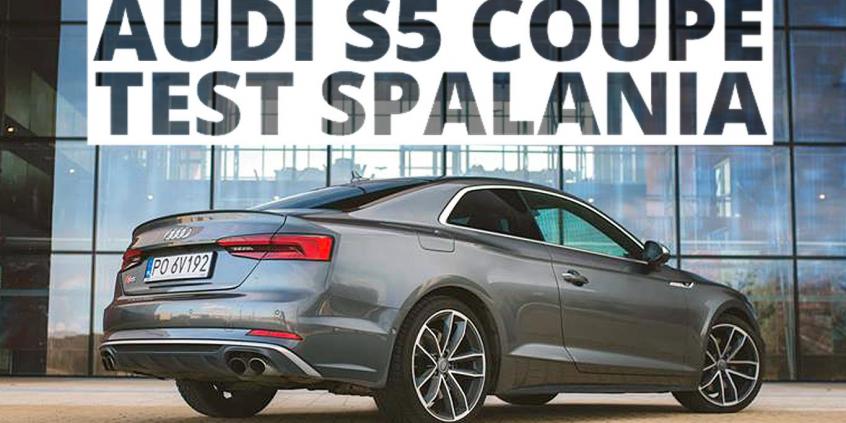Audi S5 Coupe 3.0 TFSI 354 KM (AT) - pomiar zużycia paliwa
