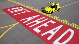 Mercedes SLS AMG E-Cell - widok z góry