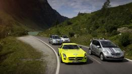 Mercedes SLS AMG E-Cell - testowanie auta