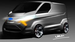 Ford Transit Custom - szkic auta