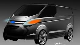 Ford Transit Custom - szkic auta