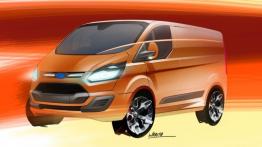 Ford Transit Custom - szkic auta